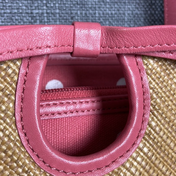 Cole Haan Tan and Pink Leather Purse - Picture 3 of 17